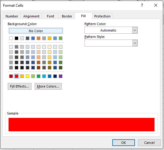 Change Background Color in Excel – Excel Tutorial