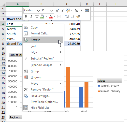 Add Data to an Existing Chart in Excel Excel Tutorial